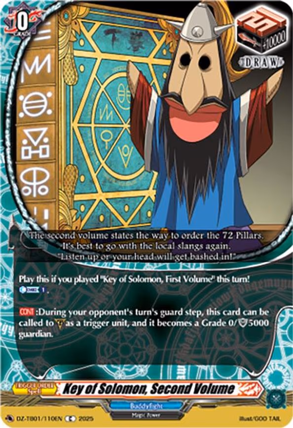 Key of Solomon, Second Volume - C (DZ-TB01/110EN)