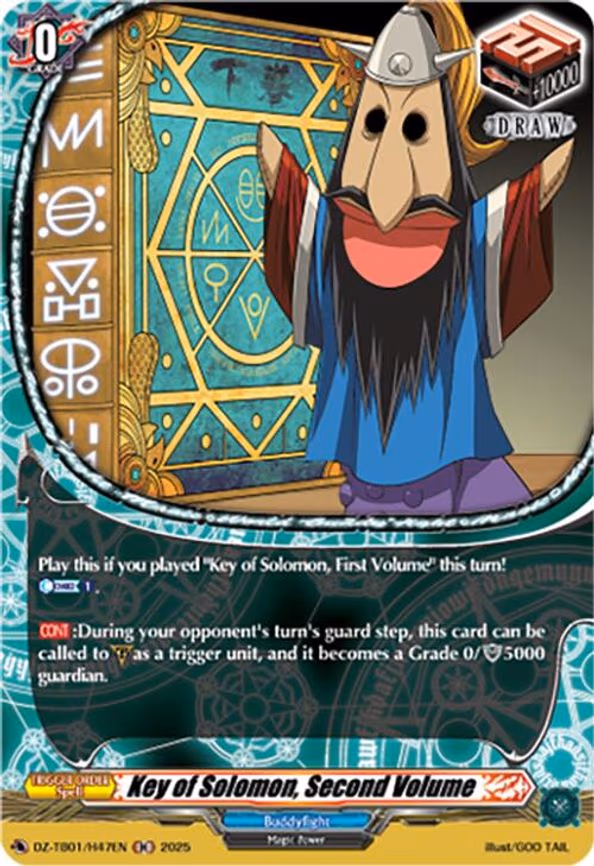 Key of Solomon, Second Volume - H (DZ-TB01/H47EN)