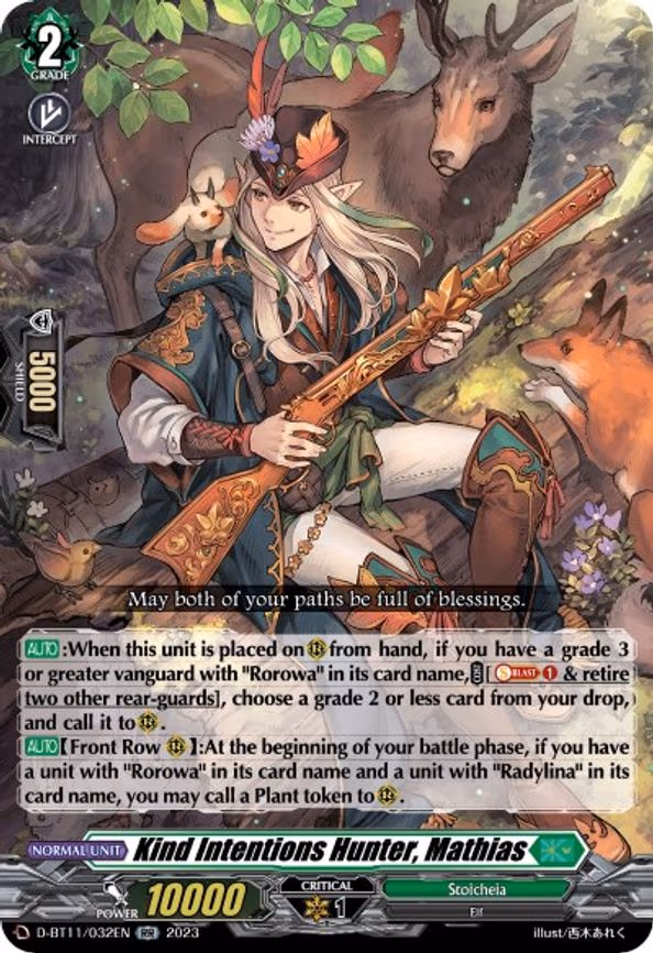 Kind Intentions Hunter, Mathias - RR (D-BT11/032EN)
