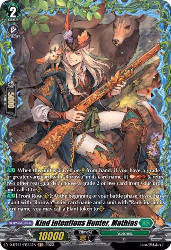 Kind Intentions Hunter, Mathias - FR (D-BT11/FR33EN)