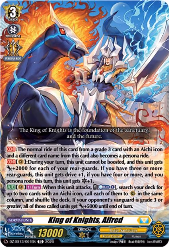 King of Knights, Alfred