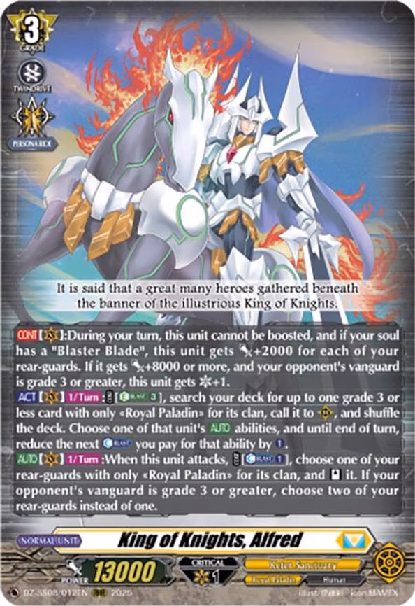 King of Knights, Alfred