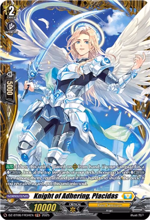 Knight of Adhering, Placidas - FR (DZ-BT06/FR34EN)