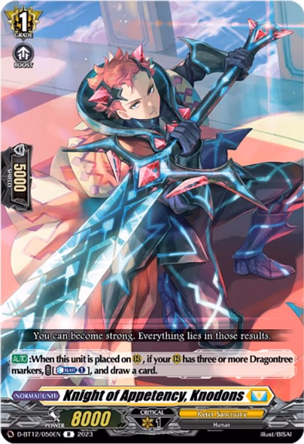 Knight of Appetency, Knodons - R (D-BT12/050EN)