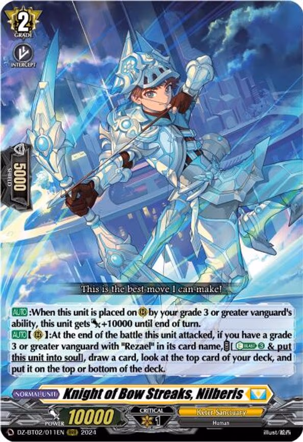 Knight of Bow Streaks, Nilberis