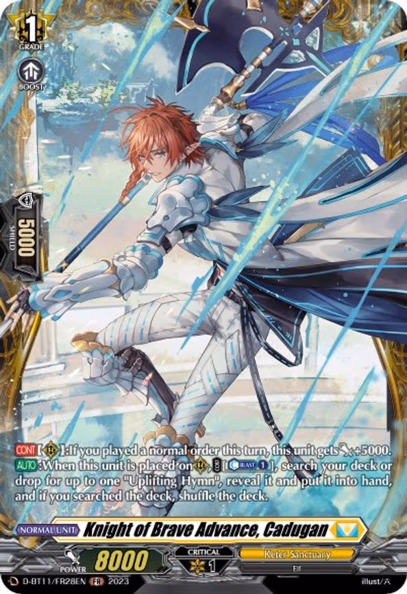 Knight of Brave Advance, Cadugan - FR (D-BT11/FR28EN)