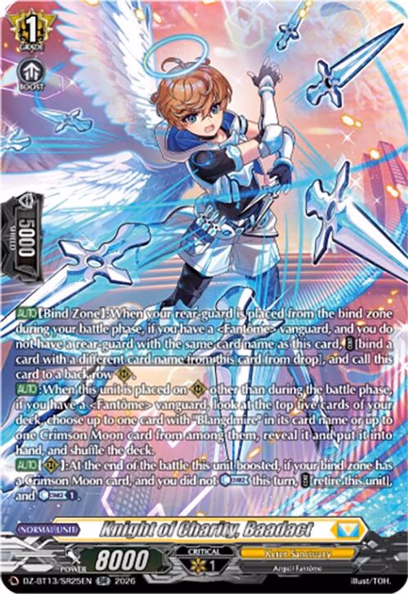 Knight of Charity, Baadact - SR (DZ-BT13/SR25EN)