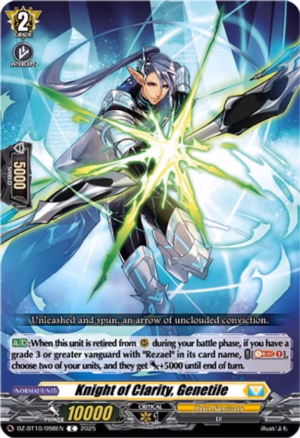 Knight of Clarity, Genetile - C (DZ-BT10/098EN)