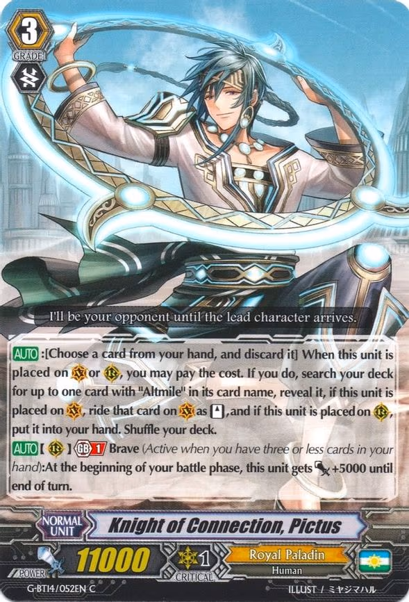 Knight of Connection, Pictus - C (G-BT14/052EN)