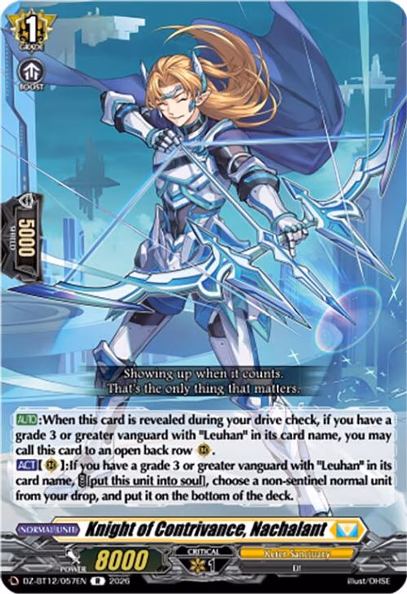 Knight of Contrivance, Nachalant - R (DZ-BT12/057EN)