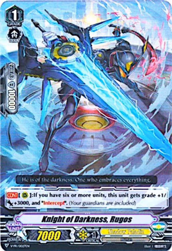 Knight of Darkness, Rugos - PR (V-PR/0027EN)