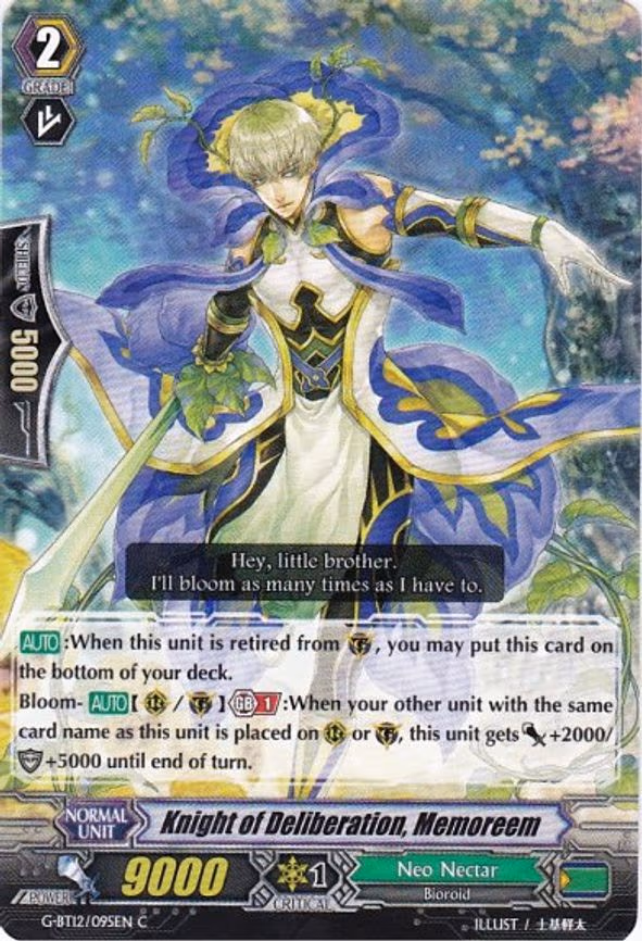 Knight of Deliberation, Memoreem - C (G-BT12/095EN)