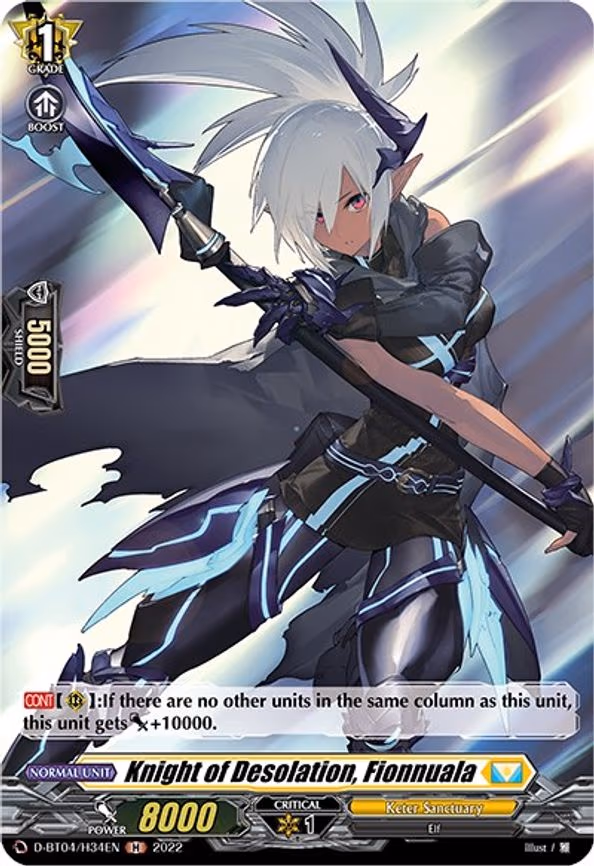 Knight of Desolation, Fionnuala (Holo) - H (D-BT04/H34EN)