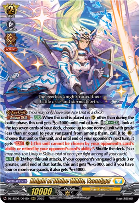 Knight of Divine White, Yscudyyd - ORRR (DZ-SS08/004EN)