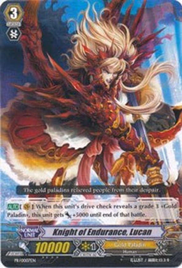 Knight of Endurance, Lucan - PR (PR/0007EN)