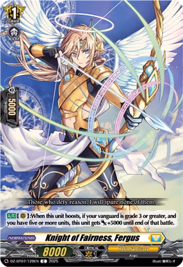 Knight of Fairness, Fergus - C (DZ-BT07/128EN)