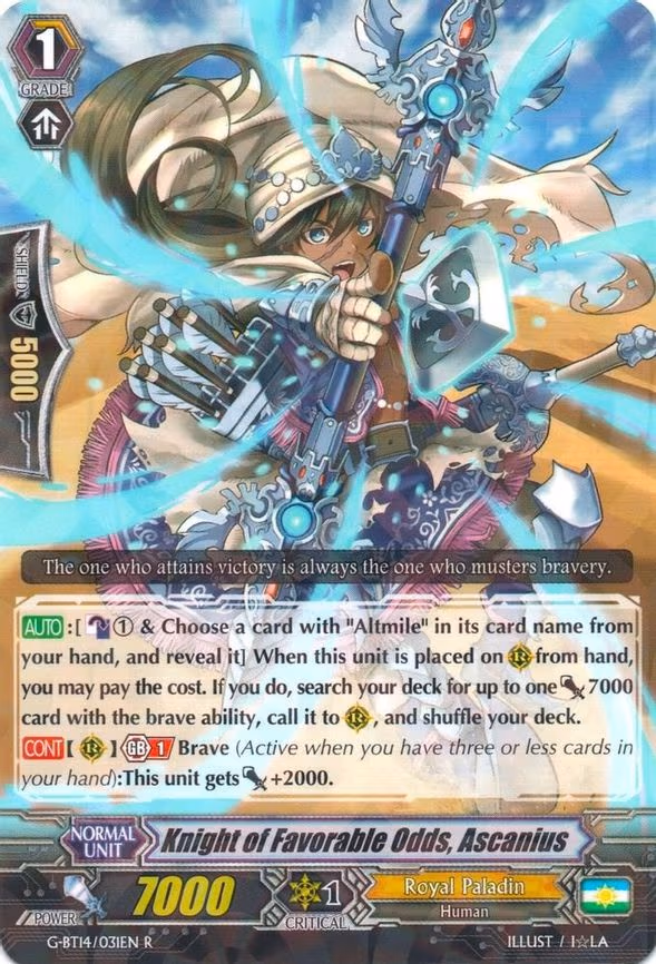 Knight of Favorable Odds, Ascanius - R (G-BT14/031EN)
