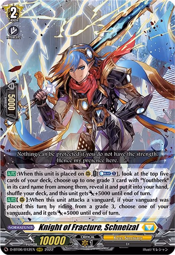 Knight of Fracture, Schneizal - RRR (D-BT06/012EN)