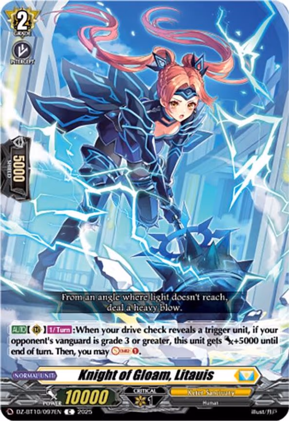 Knight of Gloam, Litauis - C (DZ-BT10/097EN)