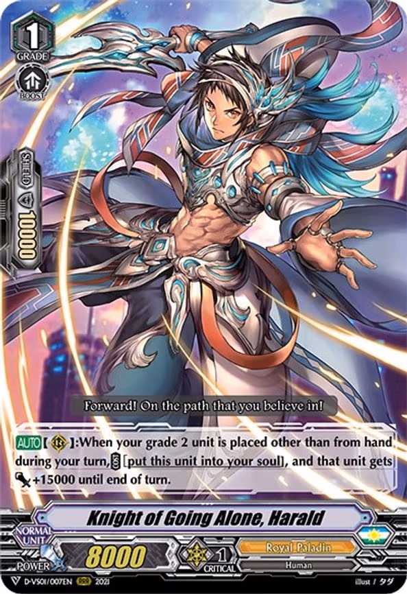 Knight of Going Alone, Harald - RRR (D-VS01/007EN)