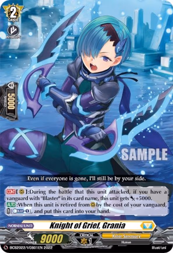 Knight of Grief, Grania - PR (BCS2022/VGS01EN)