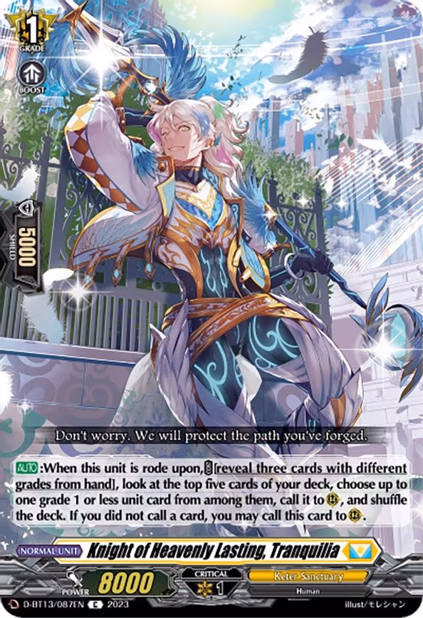 Knight of Heavenly Lasting, Tranquilia - C (D-BT13/087EN)