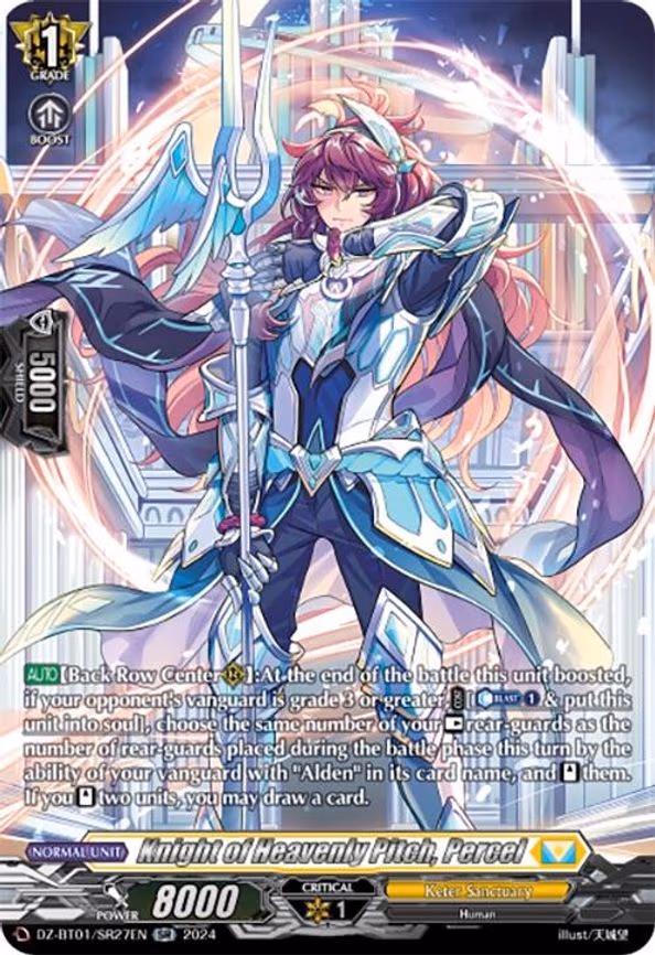 Knight of Heavenly Pitch, Percel - SR (DZ-BT01/SR27EN)