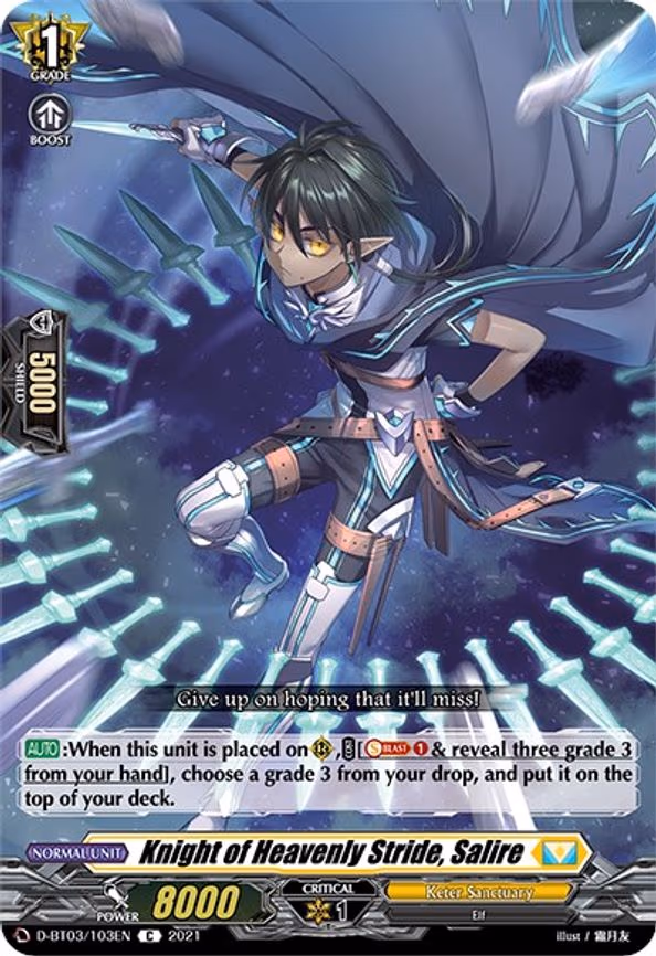 Knight of Heavenly Stride, Salire - C (D-BT03/103EN)