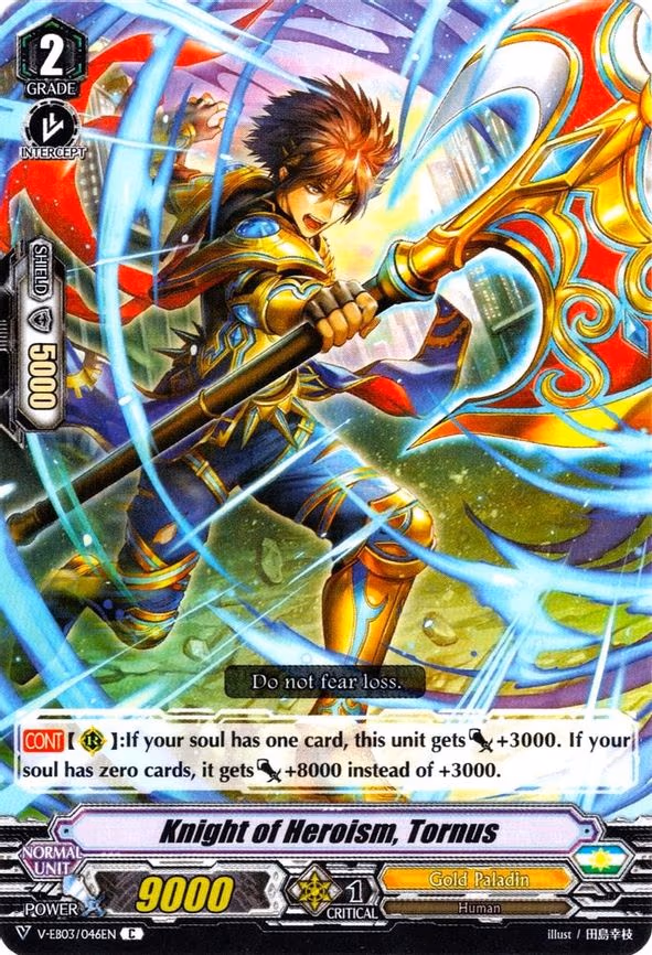 Knight of Heroism, Tornus - C (V-EB03/046EN)