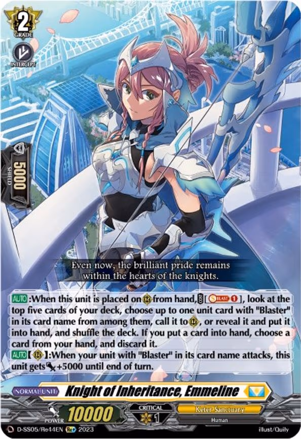 Knight of Inheritance, Emmeline