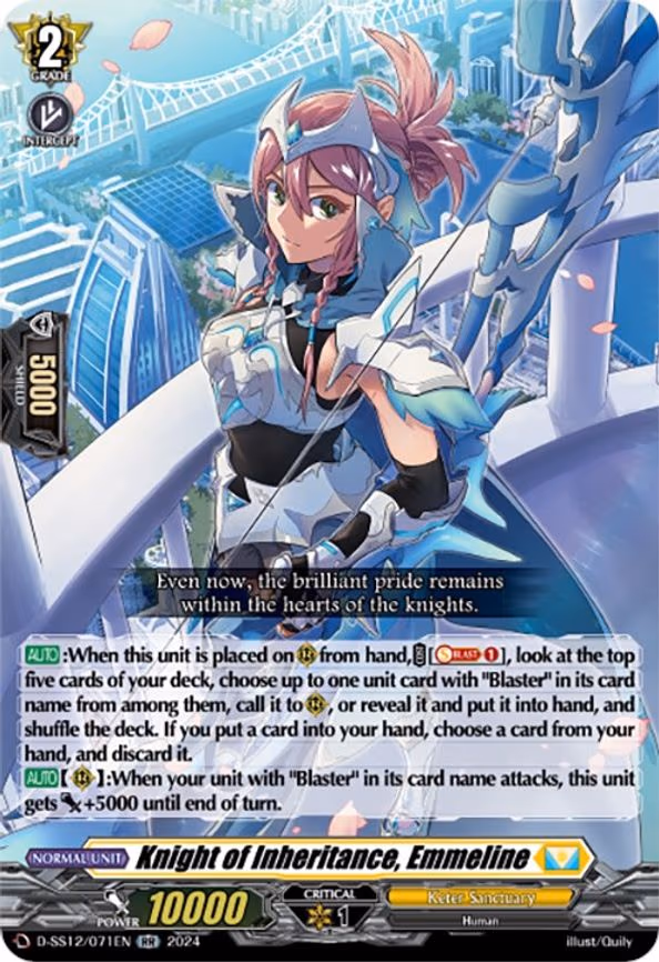 Knight of Inheritance, Emmeline