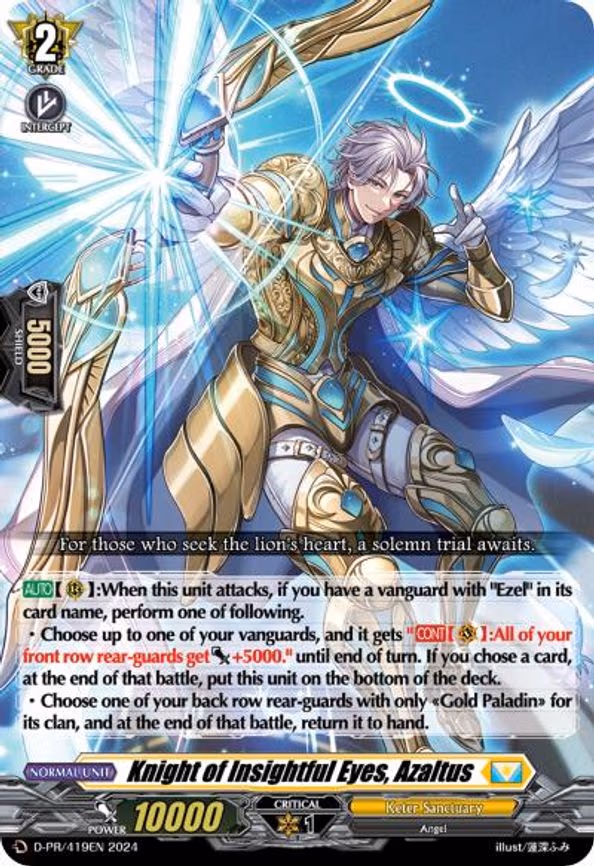 Knight of Insightful Eyes, Azaltus - PR (D-PR/419EN)