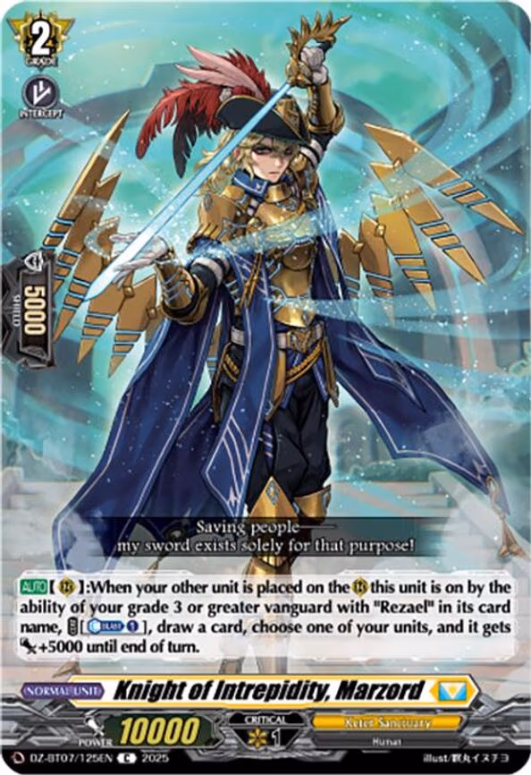 Knight of Intrepidity, Marzord - C (DZ-BT07/125EN)