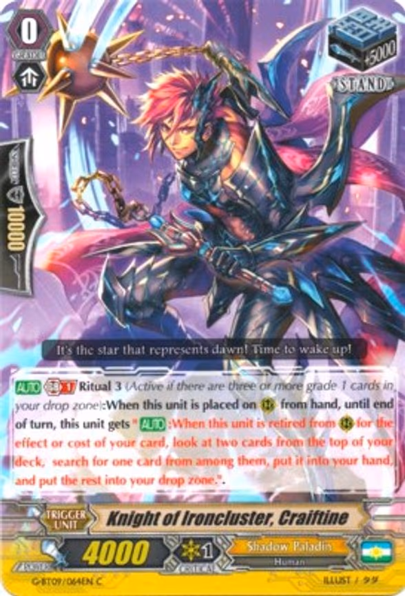 Knight of Ironcluster, Craiftine - C (G-BT09/064EN)