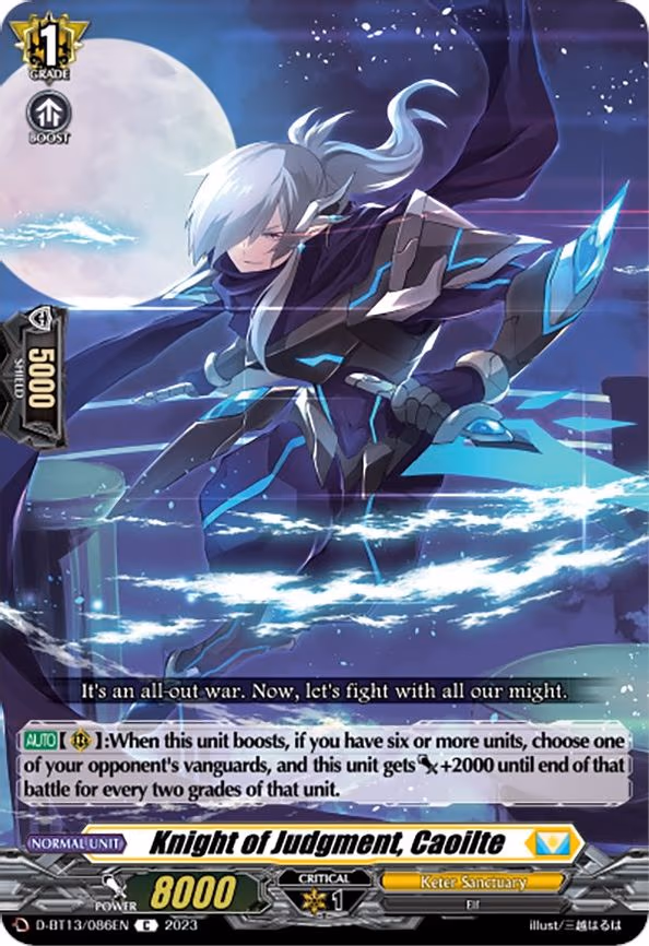 Knight of Judgment, Caoilte - C (D-BT13/086EN)