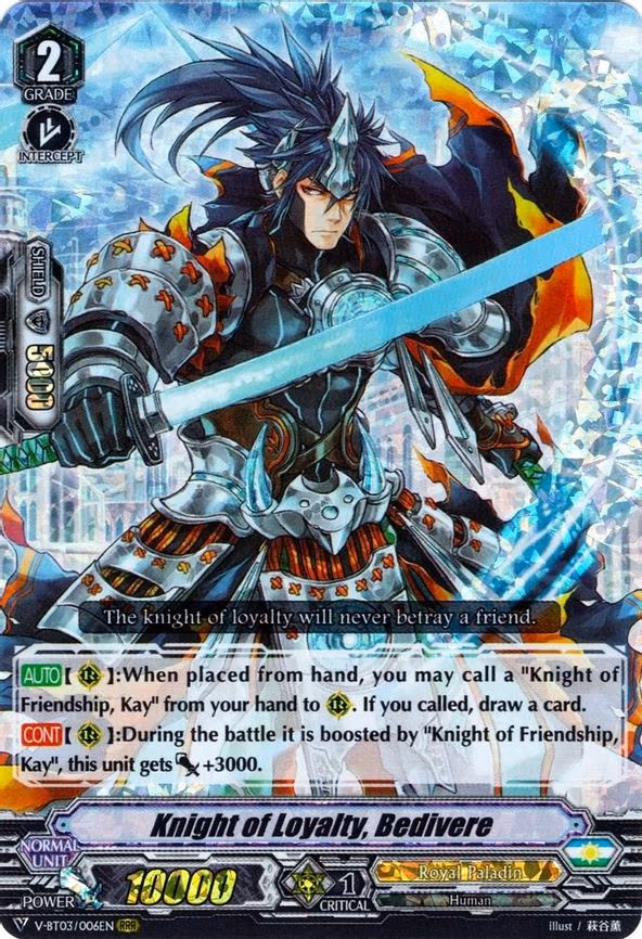 Knight of Loyalty, Bedivere - RRR (V-BT03/006EN)