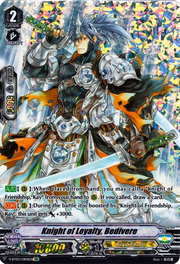 Knight of Loyalty, Bedivere - OR (V-BT03/OR01EN)