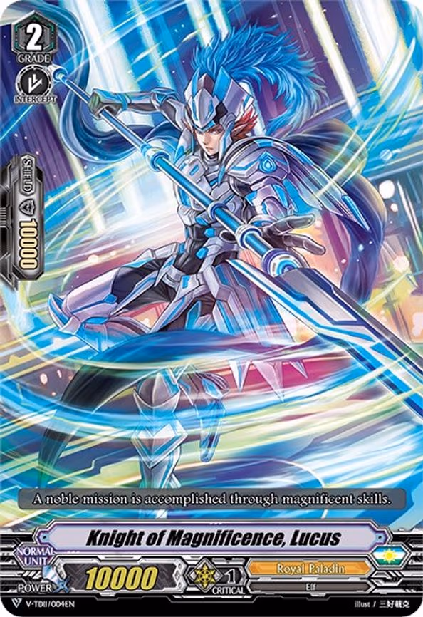 Knight of Magnificence, Lucus