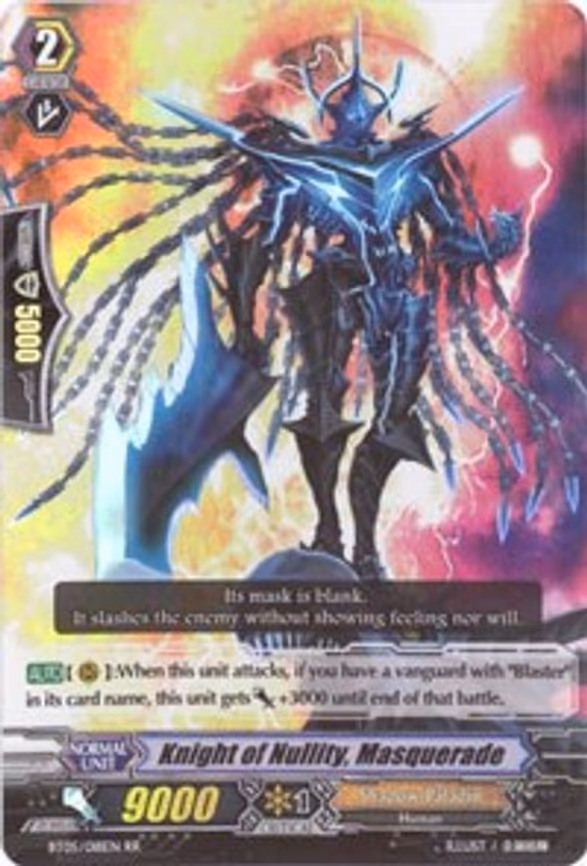 Knight of Nullity, Masquerade - RR (BT05/018EN)