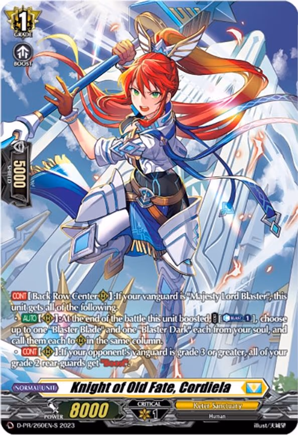 Knight of Old Fate, Cordiela