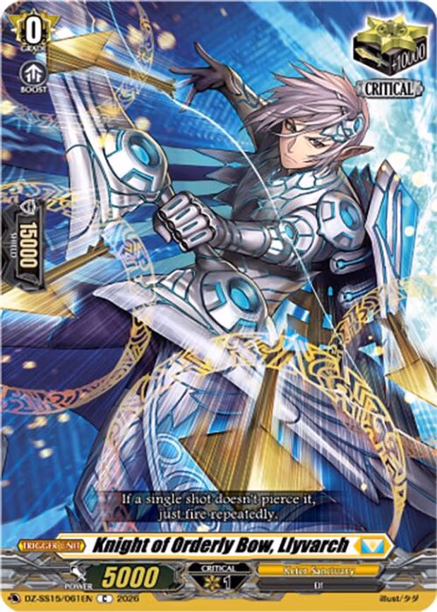 Knight of Orderly Bow, Llyvarch - C (DZ-SS15/061EN)
