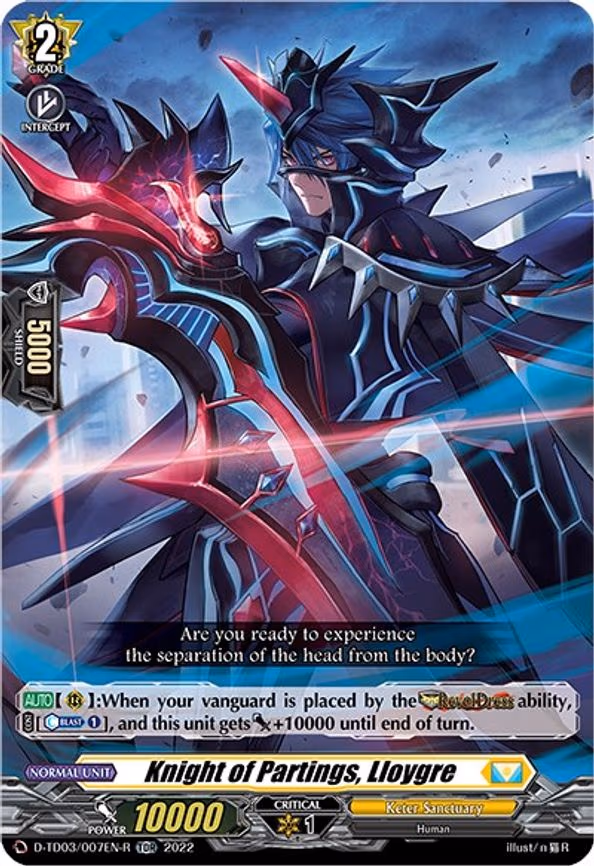 Knight of Partings, Lloygre