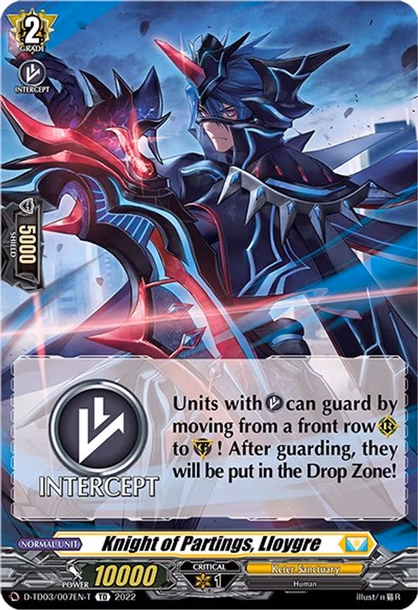 Knight of Partings, Lloygre (Tutorial Card)