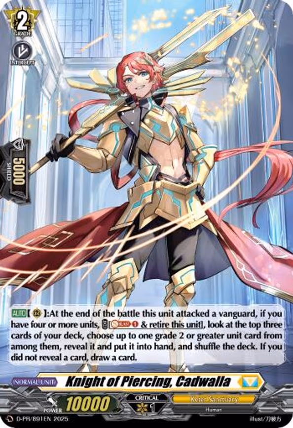 Knight of Piercing, Cadwalla