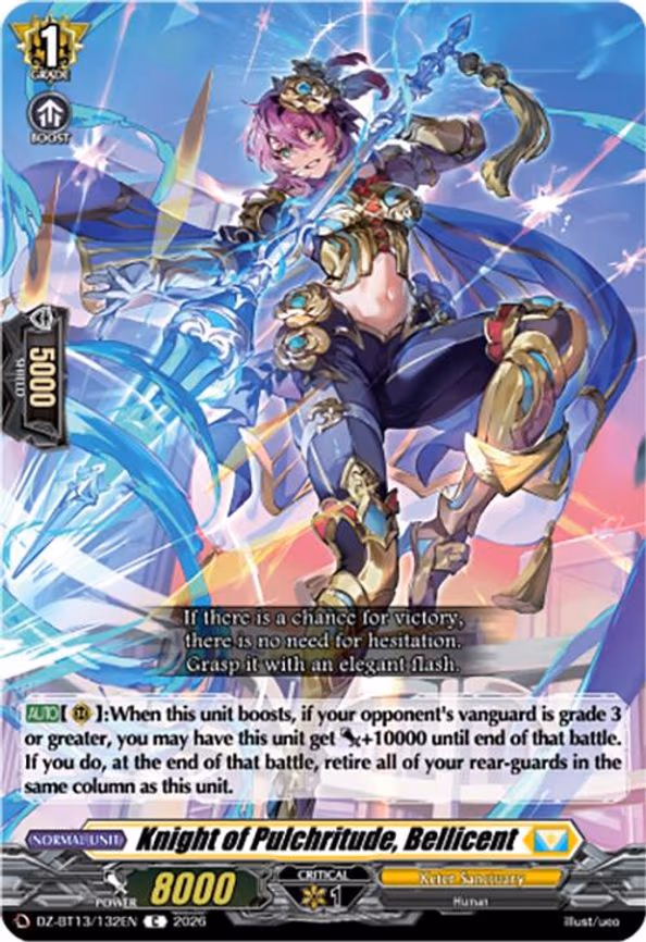 Knight of Pulchritude, Bellicent - C (DZ-BT13/132EN)