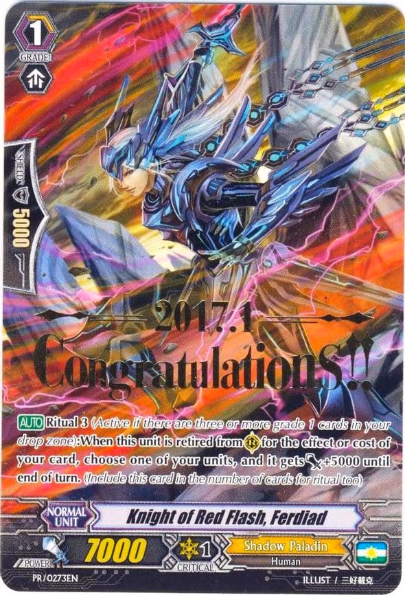 Knight of Red Flash, Ferdiad - PR (PR/0273EN)