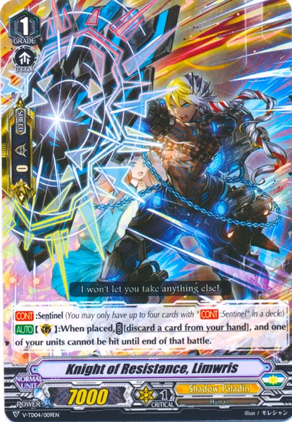 Knight of Resistance, Limwris