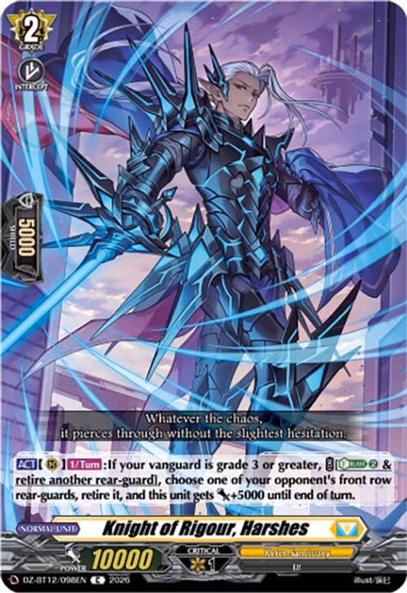 Knight of Rigour, Harshes - C (DZ-BT12/098EN)