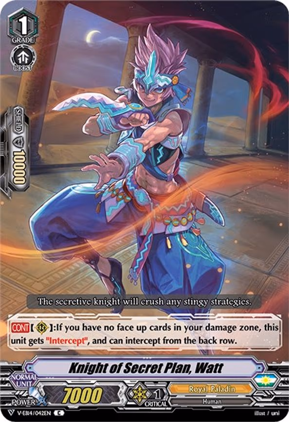 Knight of Secret Plan, Watt - C (V-EB14/042EN)