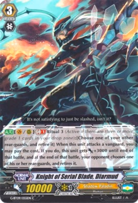 Knight of Serial Blade, Diarmud - C (G-BT09/055EN)